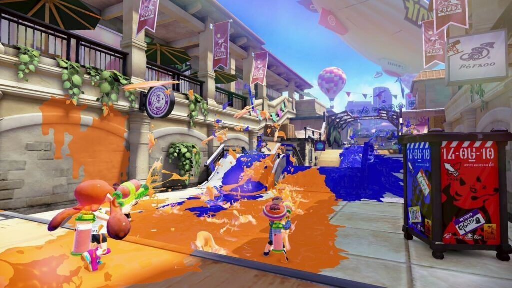 De la peinture et du multi avec Splatoon sur Wii U De la peinture et du multi avec Splatoon sur Wii U